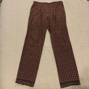 Tory Burch Silk Pants Sz 6